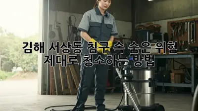 김해 서상동 침구 속 숨은 위험, 제대로 청소하는 방법!